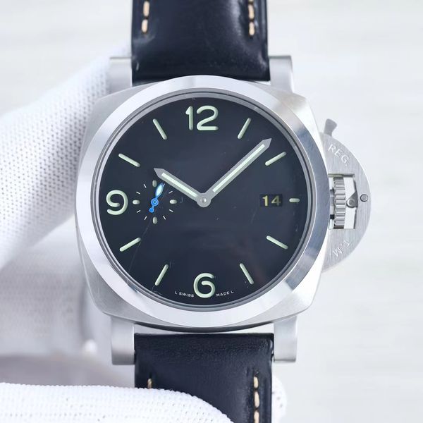 v7 luxury watch pam 44mm automatic imported mechanical movement 2555 316l fine steel case leather strap super luminous, Slivery;brown
v7 luxury watch pam 44mm automatic imported mechanical movement 2555 316l fine steel case leather strap super luminous, Slivery;brown