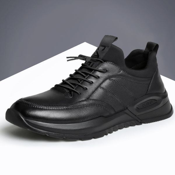 luxurious running sneakers fashion men dress shoes low elastic band black pu leather designer lightweight comfy fitness run walk casual outd
luxurious running sneakers fashion men dress shoes low elastic band black pu leather designer lightweight comfy fitness run walk casual outd