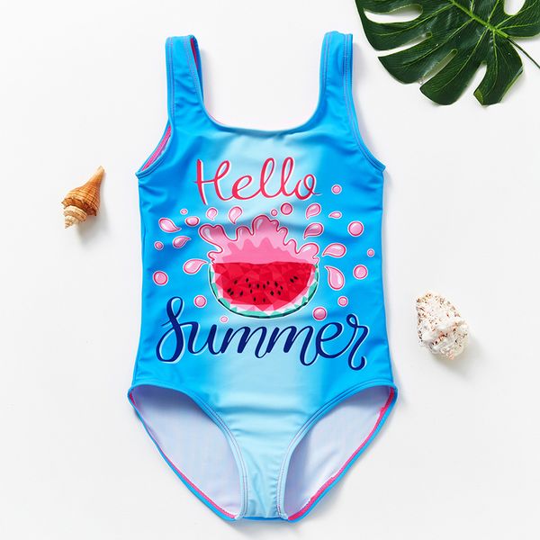 arrival 1 8year toddler baby girls swimwear watermelon print swimsuit children kids beachwear swim outfit 220530, Blue
arrival 1 8year toddler baby girls swimwear watermelon print swimsuit children kids beachwear swim outfit 220530, Blue