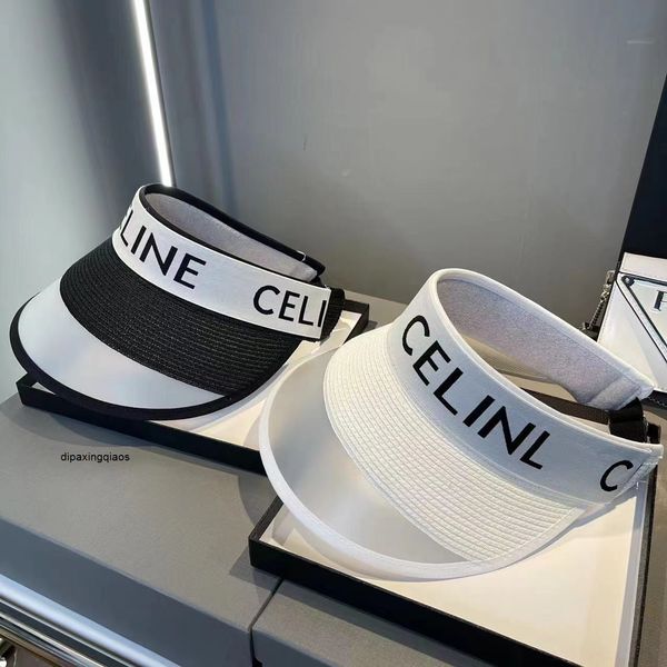celina designer ball caps baseball saijia correct letter empty ce family roofless hat summer sun protection beach hat, Blue;gray
celina designer ball caps baseball saijia correct letter empty ce family roofless hat summer sun protection beach hat, Blue;gray