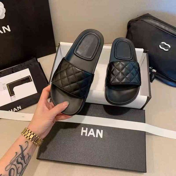 sandals xiaoxiangfeng lingge slippers women's summer round head open toe word lazy necessary flat shoes for the beach iubq, Black
sandals xiaoxiangfeng lingge slippers women's summer round head open toe word lazy necessary flat shoes for the beach iubq, Black