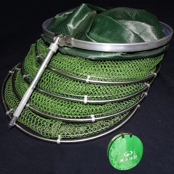 25x120/150/200cm portable fishing net fish storage steel ring folding fish cage live fishing trap net fish basket gluing coating 0622
25x120/150/200cm portable fishing net fish storage steel ring folding fish cage live fishing trap net fish basket gluing coating 0622