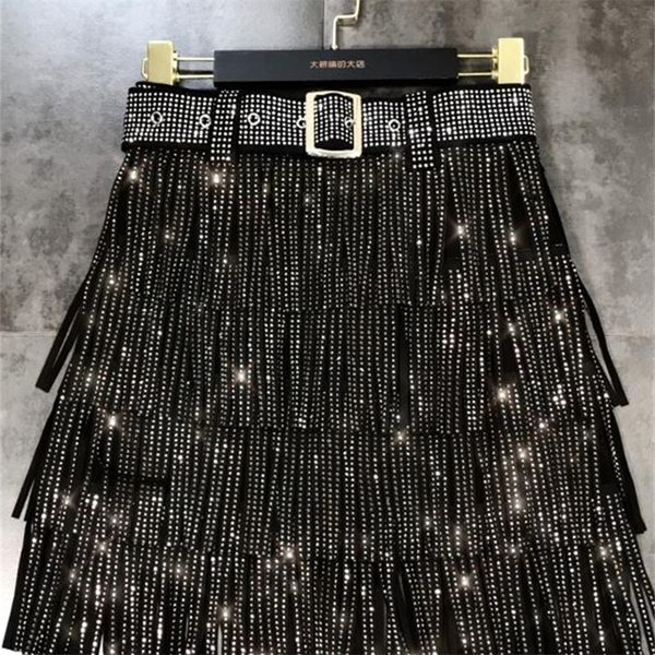 deat women black rhinestones tassel belt skirt arrivals high waist fashion temperament autumn summer 11d7224 220701
deat women black rhinestones tassel belt skirt arrivals high waist fashion temperament autumn summer 11d7224 220701