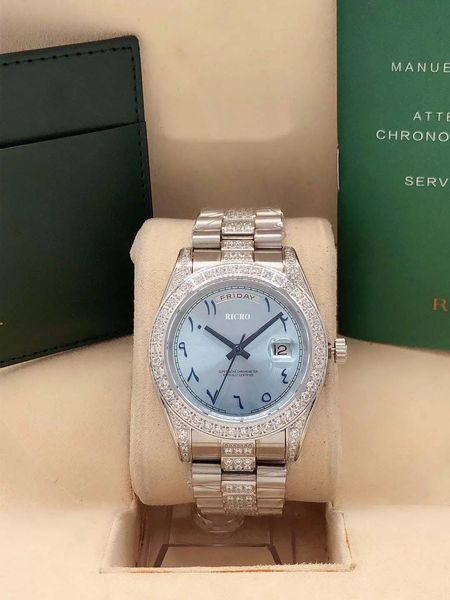 u1 grade aaa+ classic diamond bezel watch diamond men stylish gold dial calendar bracelet folding buckle master luxury mens designer datejus, Slivery;brown
u1 grade aaa+ classic diamond bezel watch diamond men stylish gold dial calendar bracelet folding buckle master luxury mens designer datejus, Slivery;brown