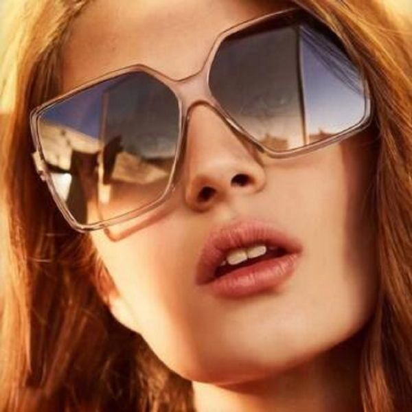 1pc fashion oversized square sunglasses big frame flat sun glasses luxury shades uv400 protection eyeglasses, White;black
1pc fashion oversized square sunglasses big frame flat sun glasses luxury shades uv400 protection eyeglasses, White;black