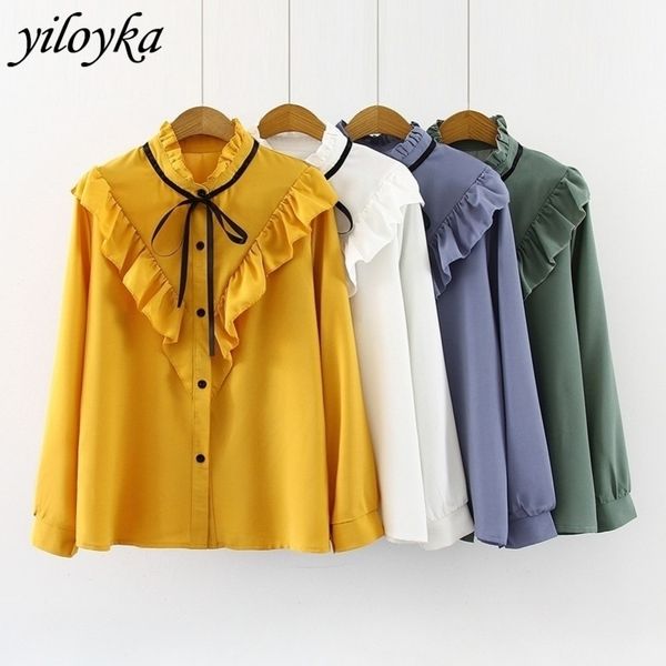 fashion spring blouse women chiffon blusas summer long sleeve womens and blouses lady shirt solid blouse plus size y200403, White
fashion spring blouse women chiffon blusas summer long sleeve womens and blouses lady shirt solid blouse plus size y200403, White