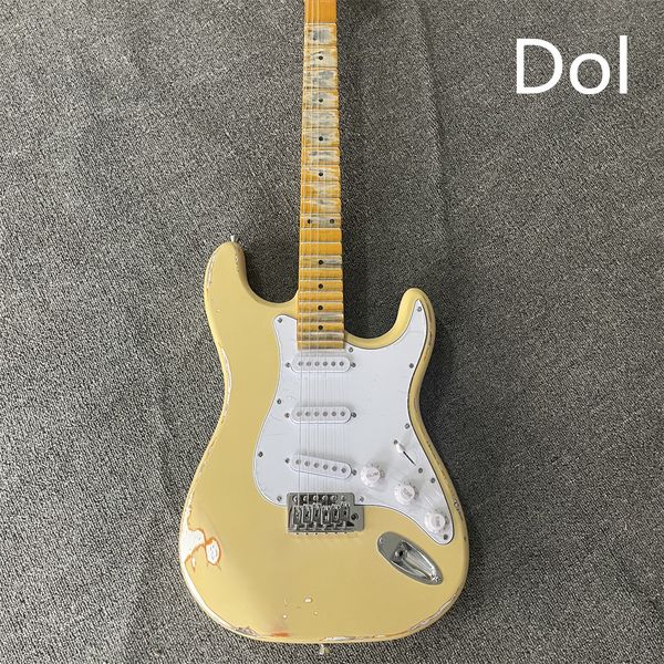 in stock new st electric guitar made of old style cream yellow body maple fingerboard groove guitarra guitars
in stock new st electric guitar made of old style cream yellow body maple fingerboard groove guitarra guitars