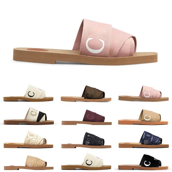 luxury designer women slippers woody flat mule in canvas pink summer rubber sandals beach sliders cross woven outdoor peep toe chloe woody c, Black
luxury designer women slippers woody flat mule in canvas pink summer rubber sandals beach sliders cross woven outdoor peep toe chloe woody c, Black