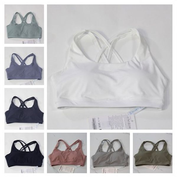 fitness bra women gym tank butter soft cross back yoga vest athletic impact brassiere with chest pad-lu
fitness bra women gym tank butter soft cross back yoga vest athletic impact brassiere with chest pad-lu