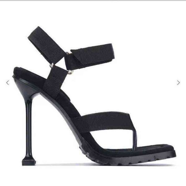 sandals shoes fashion clip toevelcro sandals women european and american style high heels thin heeled flip flops 220316, Black
sandals shoes fashion clip toevelcro sandals women european and american style high heels thin heeled flip flops 220316, Black