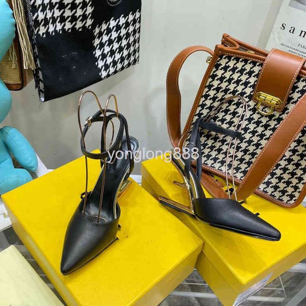 sandals high end early spring chain high-heeled sandals hollow baotou versatile thick heeled women's single shoes, Black
sandals high end early spring chain high-heeled sandals hollow baotou versatile thick heeled women's single shoes, Black