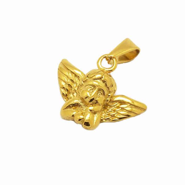 personality wing angel 18k gold pendant sweater bone chain jewelry women's fashion, Silver
personality wing angel 18k gold pendant sweater bone chain jewelry women's fashion, Silver