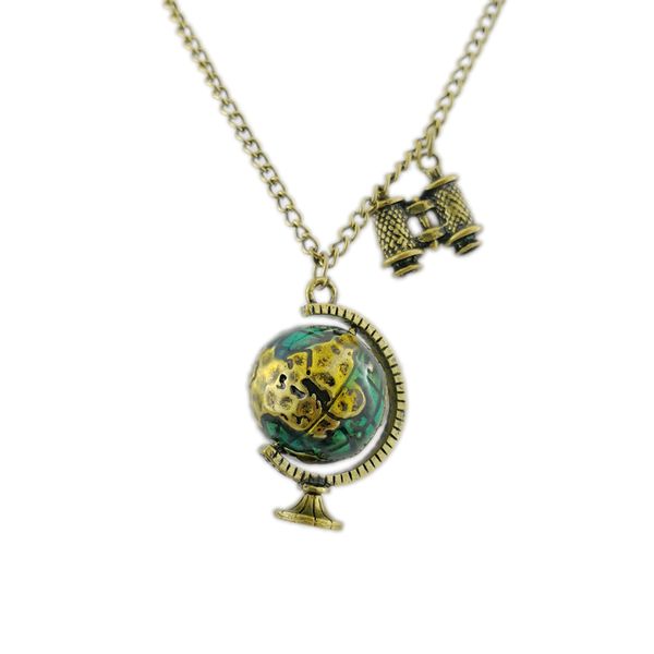 metal drop glaze globe sweater chain telescope necklace restoring ancient ways is creative, Silver
metal drop glaze globe sweater chain telescope necklace restoring ancient ways is creative, Silver