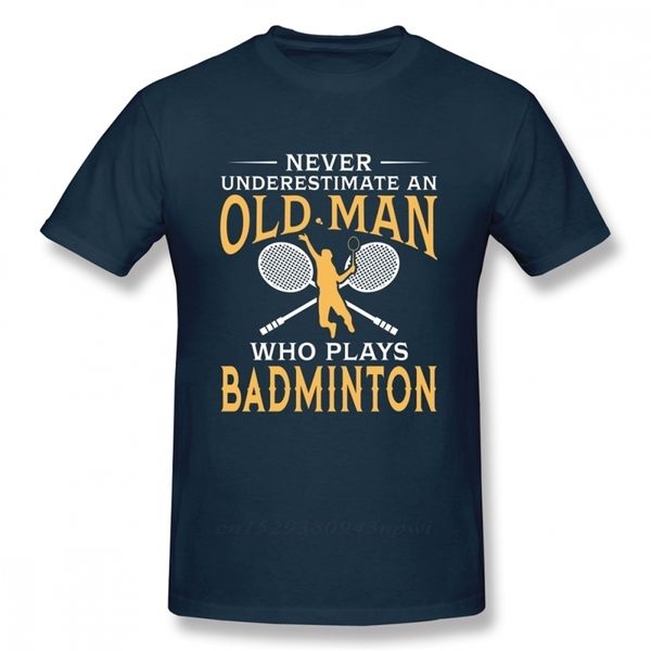 never underestimate an old man who plays badminton t shirt for men short sleeve casual guys punk designer streetwear 220509, White;black
never underestimate an old man who plays badminton t shirt for men short sleeve casual guys punk designer streetwear 220509, White;black