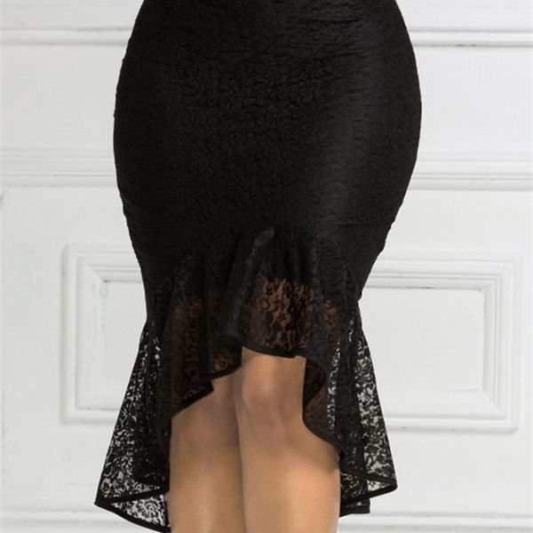 black lace gothic skirts woman empire waist elastic retro pencil asymmetrical xl big size jupe women's fashion 220317
black lace gothic skirts woman empire waist elastic retro pencil asymmetrical xl big size jupe women's fashion 220317