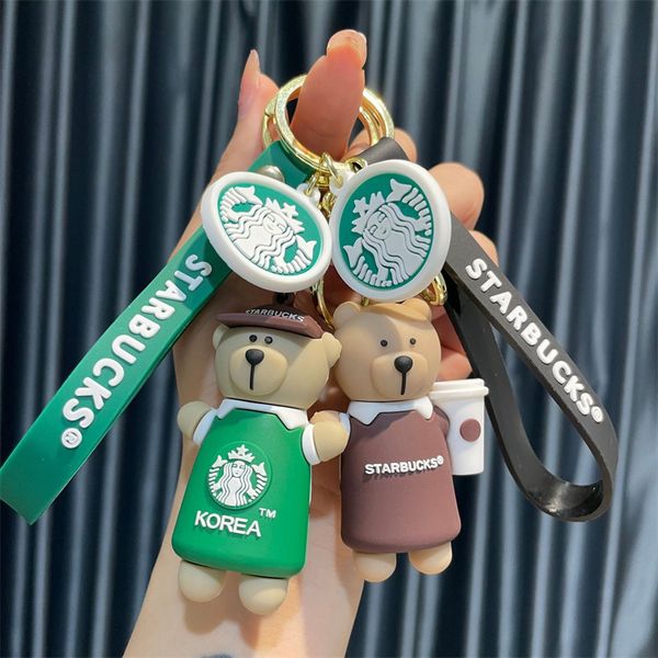 party favor creative cute starbucks bear keychain cartoon car accessories gift pendant small gift men and women couple bag decorations
party favor creative cute starbucks bear keychain cartoon car accessories gift pendant small gift men and women couple bag decorations