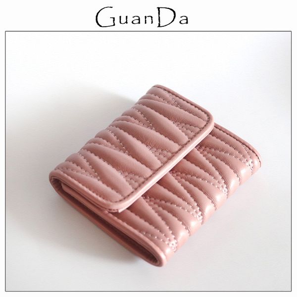 fashion classic quilted sheep leather slim wallet women luxury small m threading credit card sleeve fold purse for lady
fashion classic quilted sheep leather slim wallet women luxury small m threading credit card sleeve fold purse for lady
