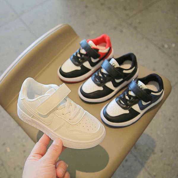 children boy shoe flat for kids sports girls white sneakers casual soft sole running shoes g220422, Black;red
children boy shoe flat for kids sports girls white sneakers casual soft sole running shoes g220422, Black;red