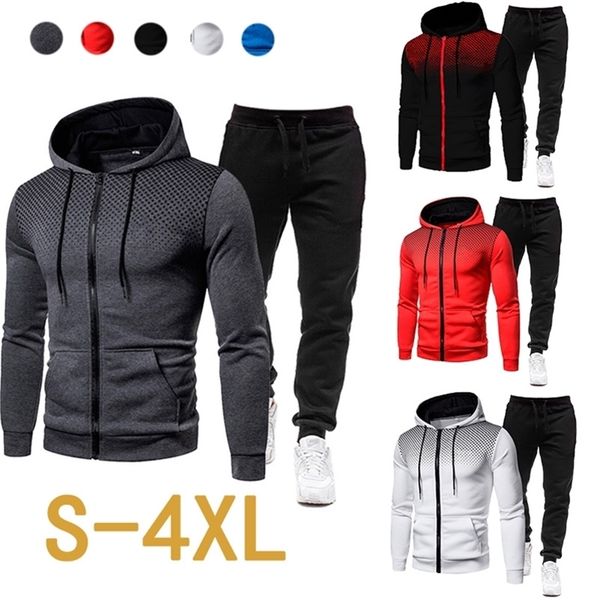 men's casual tracksuit spring autumn fashion men jacket and sweatpants two pieces sets sportswear plus size clothing for male 220817, Gray
men's casual tracksuit spring autumn fashion men jacket and sweatpants two pieces sets sportswear plus size clothing for male 220817, Gray