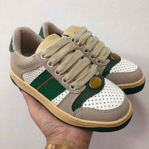 luxury designer kids children casual shoes boys girls distressed screener sneakers classic stripe rubber shoe baby toddlers students trainer
luxury designer kids children casual shoes boys girls distressed screener sneakers classic stripe rubber shoe baby toddlers students trainer