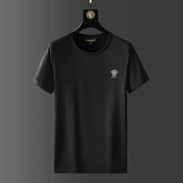 men's t-shirts summer mercerized round neck short sleeve t-shirt men's thin pure cotton short sleeve t-shirt large half t-shirt tf, White;black
men's t-shirts summer mercerized round neck short sleeve t-shirt men's thin pure cotton short sleeve t-shirt large half t-shirt tf, White;black