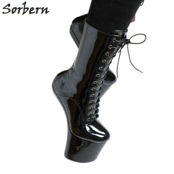 sorbern 20cm hoof heelless ankle boots for women platform shoes cosplay dragqueen booty extreme high heels vamp cos shoes, Black
sorbern 20cm hoof heelless ankle boots for women platform shoes cosplay dragqueen booty extreme high heels vamp cos shoes, Black