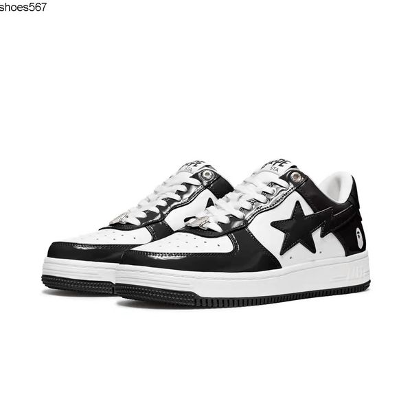 bapesta black and white green orange blue pink purple patent leather casual board shoes vibe street color contrast low snea
bapesta black and white green orange blue pink purple patent leather casual board shoes vibe street color contrast low snea
