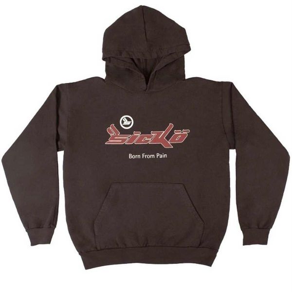 men's hoodies spot second hair sicko child king bornfrompain1993 letter hip hop loose hoodie ian, Black
men's hoodies spot second hair sicko child king bornfrompain1993 letter hip hop loose hoodie ian, Black