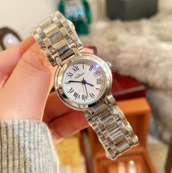 women wristwatches wholesale womens quartz watches waterproof retro women's watches popular genuine watche, Slivery;brown
women wristwatches wholesale womens quartz watches waterproof retro women's watches popular genuine watche, Slivery;brown