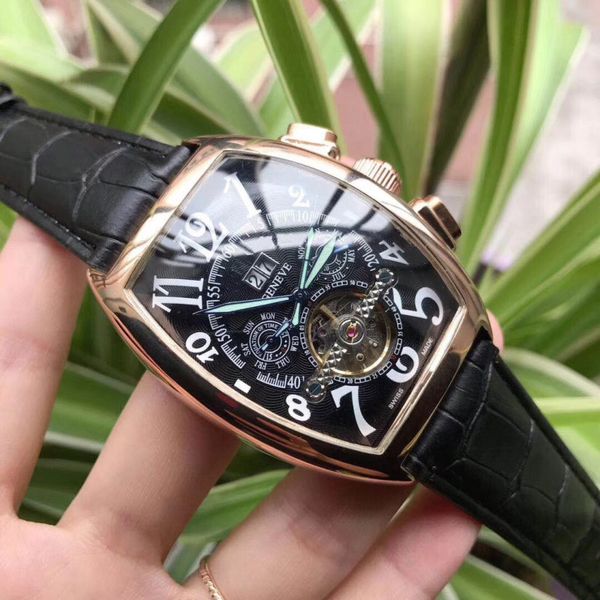 men's watch calendar automatic mechanical watch rectangular trend authentic new social leather strap high-end configuration, Slivery;brown
men's watch calendar automatic mechanical watch rectangular trend authentic new social leather strap high-end configuration, Slivery;brown