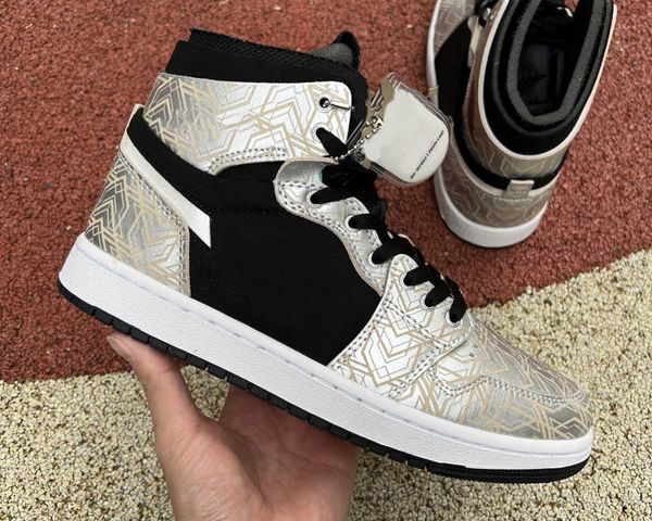 brand shoes authentic quality 1 high og basketball 1s silver black white sports outdoor sneakers original, White;red
brand shoes authentic quality 1 high og basketball 1s silver black white sports outdoor sneakers original, White;red