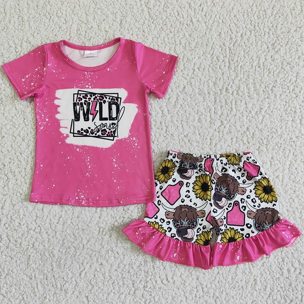 new fashion kids summer clothes set wild child girls outfits western style boutique baby girl clothing sunflower cow print cute kid children, White
new fashion kids summer clothes set wild child girls outfits western style boutique baby girl clothing sunflower cow print cute kid children, White