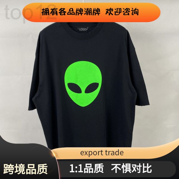 men's t-shirts designer high version paris b alien printed short sleeve t-shirt for men and women with the same style, sharp mouth qw7r, White;black
men's t-shirts designer high version paris b alien printed short sleeve t-shirt for men and women with the same style, sharp mouth qw7r, White;black