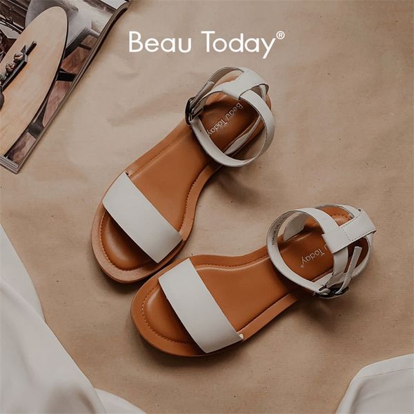 beautoday sandals women genuine cow leather wraparound ankle strap metal buckle female outdoor summer flat shoes handmade 32344 220504, Black
beautoday sandals women genuine cow leather wraparound ankle strap metal buckle female outdoor summer flat shoes handmade 32344 220504, Black