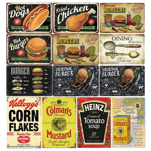 dogs chicken burger dining poster vintage metal tin sign wall decor plaques shabby classic restaurant kitchen plates signs
dogs chicken burger dining poster vintage metal tin sign wall decor plaques shabby classic restaurant kitchen plates signs