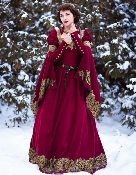 fantasy renaissance victorian prom dresses 2022 long sleeves winter formal party gowns gold appliques vintage cosplay masquerade a line even, Black
fantasy renaissance victorian prom dresses 2022 long sleeves winter formal party gowns gold appliques vintage cosplay masquerade a line even, Black