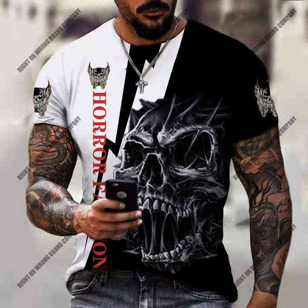 horror style skull t shirt men clothing outdoor sportswear harajuku quick dry t-shirt firearm graphic tees oversize, White;black
horror style skull t shirt men clothing outdoor sportswear harajuku quick dry t-shirt firearm graphic tees oversize, White;black