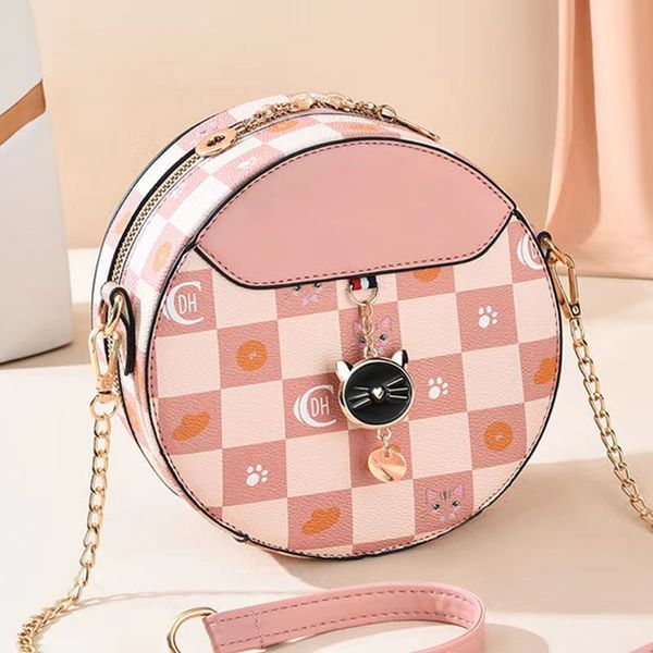 2022 new shoulder bag messenger ins korean version fashion all-match chain