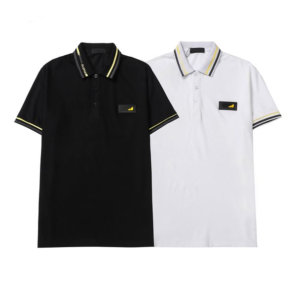 new men's stylist polo shirts luxury italian designer clothing short sleeves fashion summer t shirts asian size m-3xl, White;black
new men's stylist polo shirts luxury italian designer clothing short sleeves fashion summer t shirts asian size m-3xl, White;black