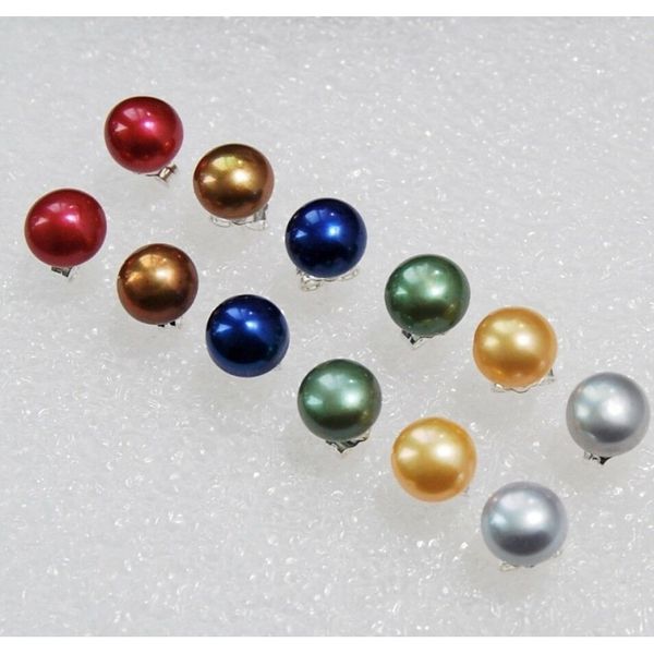 6 double 6 color 7-8mm multi-color akoya cultured pearl ear stud silver earrings aaa
6 double 6 color 7-8mm multi-color akoya cultured pearl ear stud silver earrings aaa