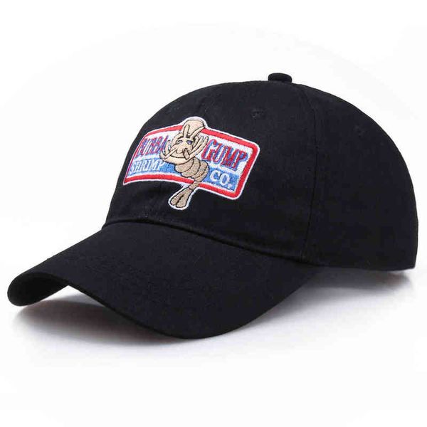 lackingone adjustable bubba gump baseball cap shrimp co. embroidered hat dad, Blue;gray