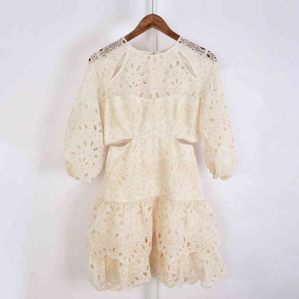 casual dresses fadan  home spring and summer hollow out embroidery middle sleeve hook flower flounce dress short skirt female, Black;gray 
casual dresses fadan  home spring and summer hollow out embroidery middle sleeve hook flower flounce dress short skirt female, Black;gray