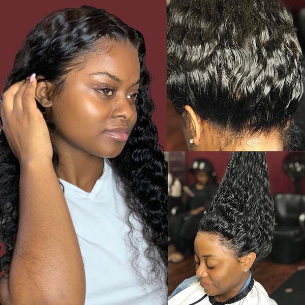 accessories 360 lace frontal wig water wet wavy 30 inch curly wave preplucked with baby hair malaysian human wigs for black women full, Silver
accessories 360 lace frontal wig water wet wavy 30 inch curly wave preplucked with baby hair malaysian human wigs for black women full, Silver
