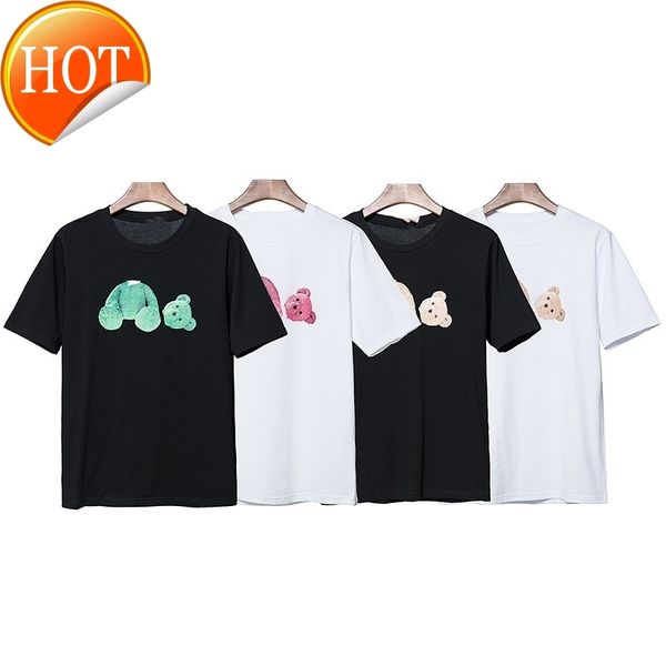 trend men t shirt plamangels short sleeve shirts pattern broken head teddy cotton bear, White
trend men t shirt plamangels short sleeve shirts pattern broken head teddy cotton bear, White