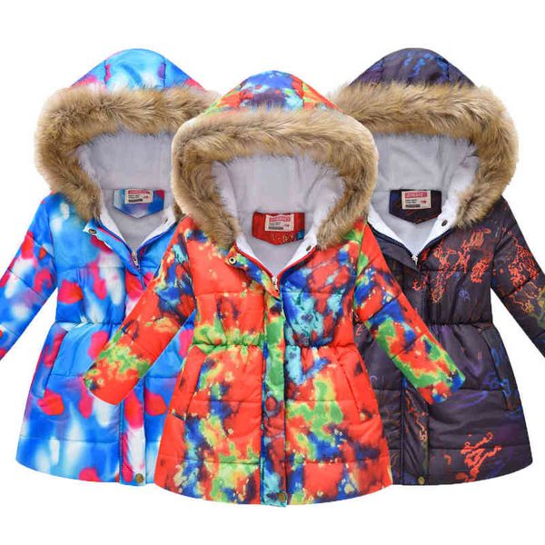 big size girls thicker warm long style hoodie splash ink and colorful pattern plus velvet children outerwear children jackets j220718, Blue;gray
big size girls thicker warm long style hoodie splash ink and colorful pattern plus velvet children outerwear children jackets j220718, Blue;gray