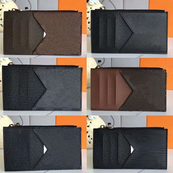 genuine leather holder luxury designers fashion handbag men womens coin card holders lambskin mini wallets key purse pocket interior slot, Brown;gray
genuine leather holder luxury designers fashion handbag men womens coin card holders lambskin mini wallets key purse pocket interior slot, Brown;gray