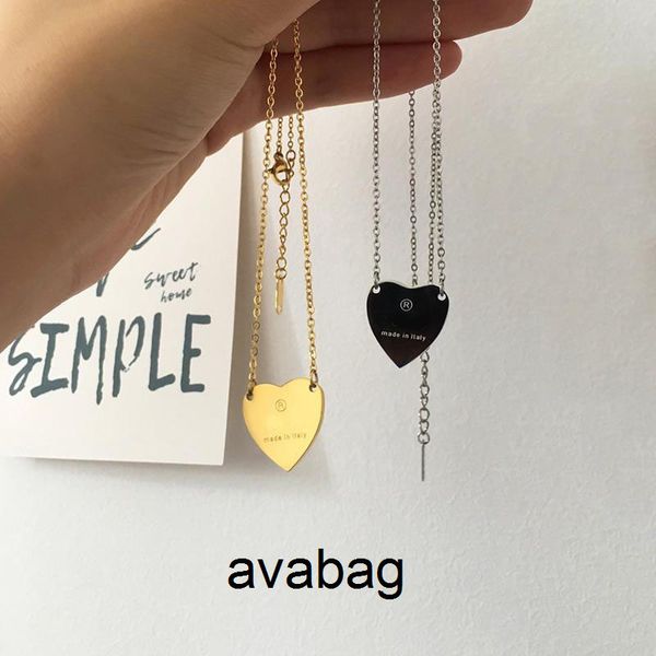 heart necklace female stainless steel couple gold chain pendant jewelry on the neck gift for girlfriend accessories wholesale wq6g, Silver
heart necklace female stainless steel couple gold chain pendant jewelry on the neck gift for girlfriend accessories wholesale wq6g, Silver