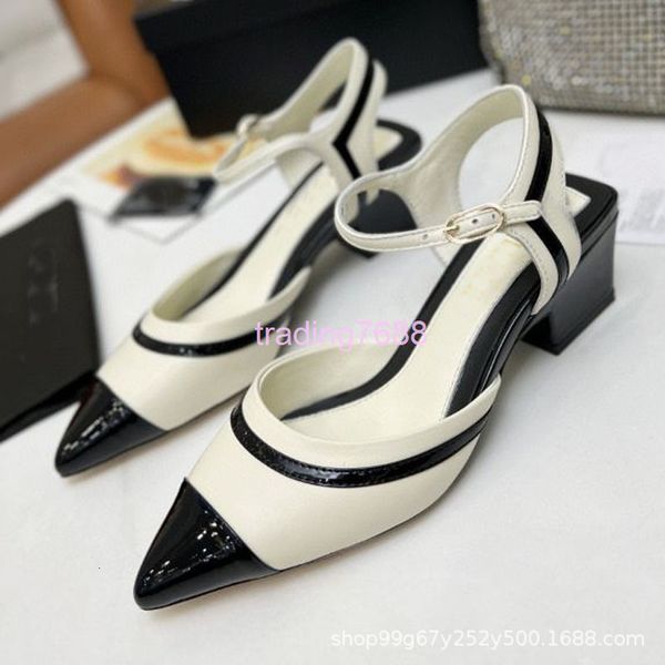 dress shoes dress shoes xiaoxiang spring solid color thick heel pointed white daily low sheepskin fashion sandals, Black
dress shoes dress shoes xiaoxiang spring solid color thick heel pointed white daily low sheepskin fashion sandals, Black