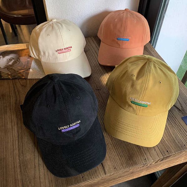embroidered letter baseball cap for women summer thin special-interest fashion brand sun-proof soft peaked face-looking small men, Black;white
embroidered letter baseball cap for women summer thin special-interest fashion brand sun-proof soft peaked face-looking small men, Black;white