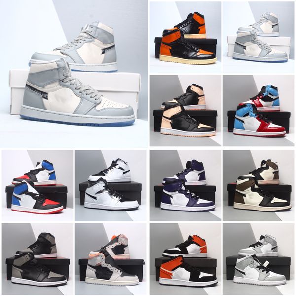 2022 1 1s boots basketball shoes heritage royal bred patent black particle grey university blue atmosphere dark mocha 85 georgetown men wome
2022 1 1s boots basketball shoes heritage royal bred patent black particle grey university blue atmosphere dark mocha 85 georgetown men wome